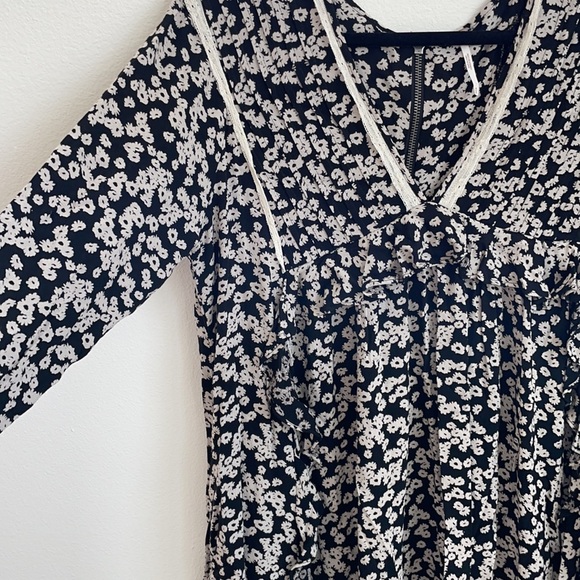 Free People Like You Best Mini Dress black small - Picture 5 of 9